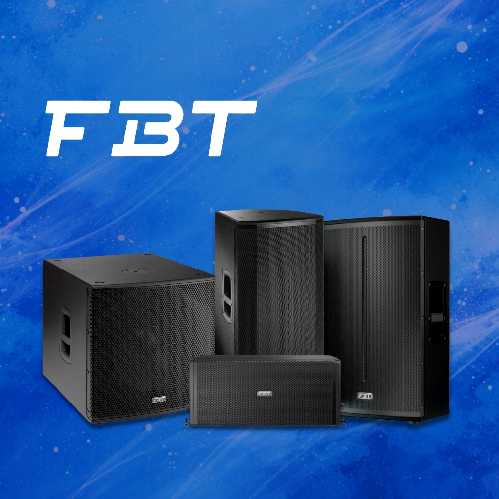 Promoción FBT: equipos de audio profesional